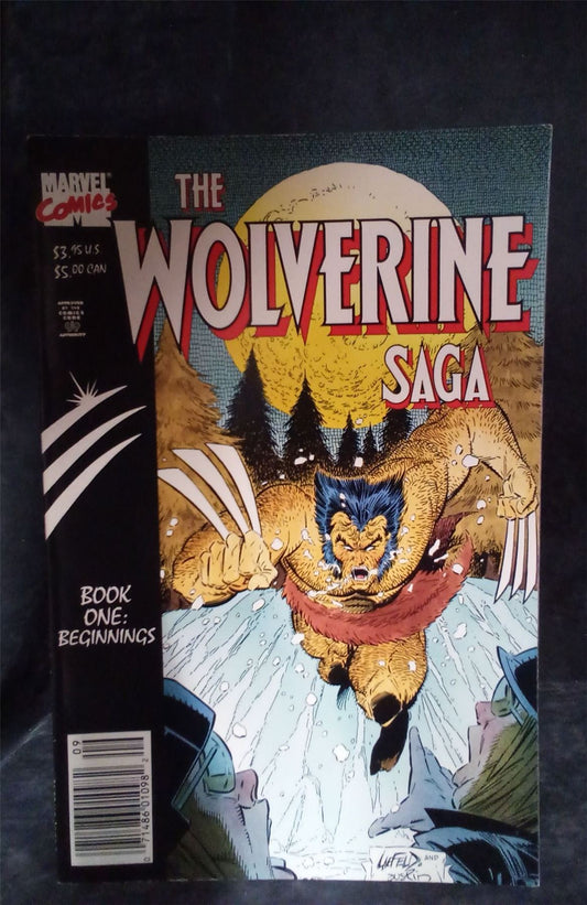 Wolverine Saga #1 1990 Marvel Comics Comic Book
