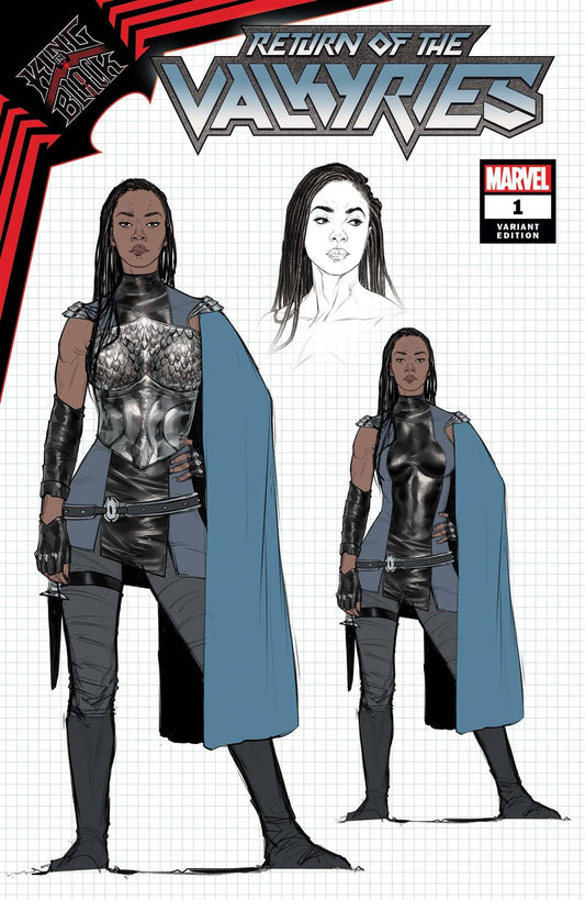 King In Black Return Of Valkyries #1 (of 4) De Iulis Design Marvel Comics Comic Book