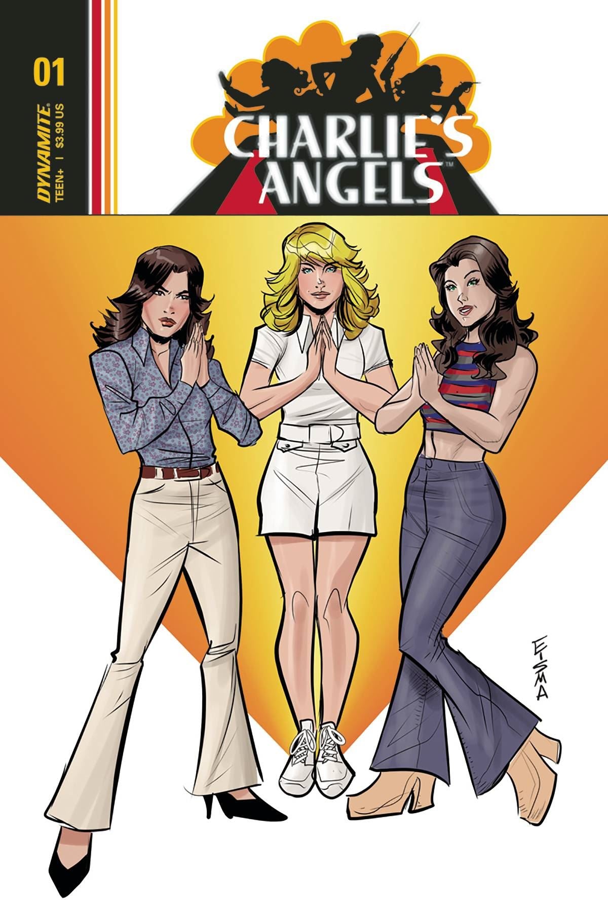 Charlies Angels #1 (Cvr C Eisma Character Design) D. E. Comic Book