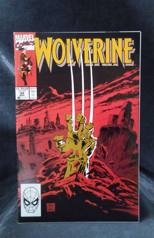 Wolverine #33 1990 Marvel Comics Comic Book