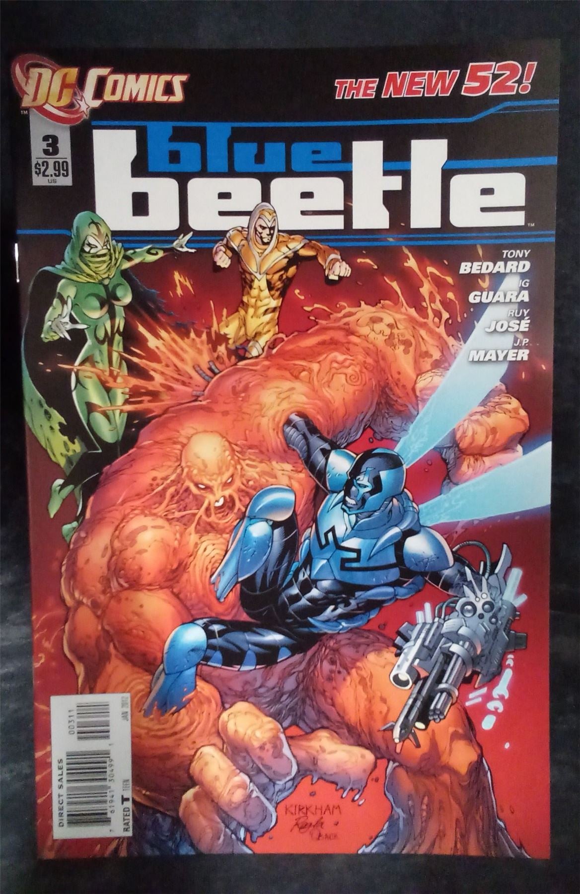 Blue Beetle #3 2012 DC Comics Comic Book