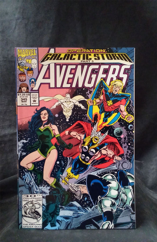 The Avengers #345 1992 Marvel Comics Comic Book