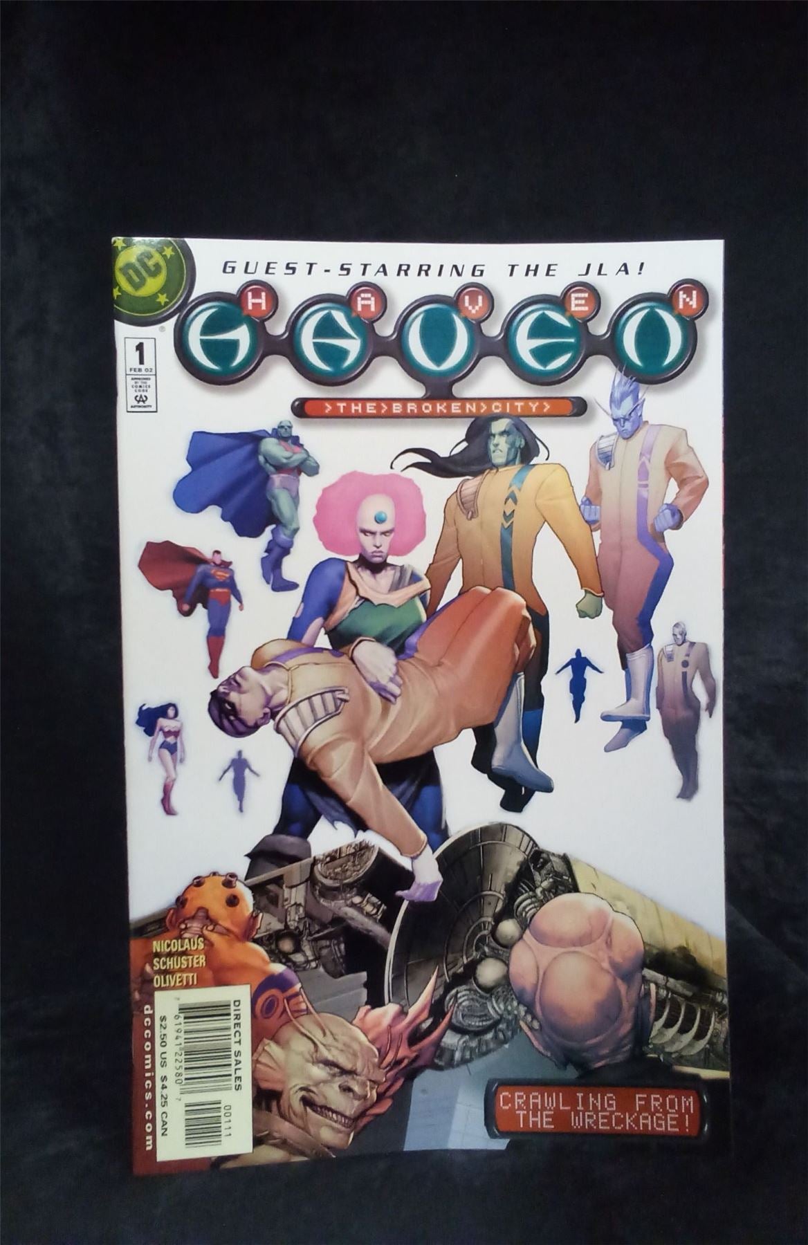 Haven: The Broken City #1 2002 DC Comics Comic Book