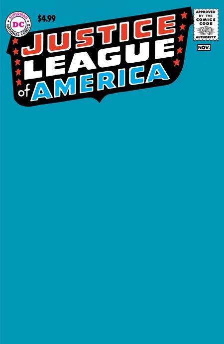 Justice League Of America #1 Facsimile Edition Cvr C Blank Var DC Comics Comic Book