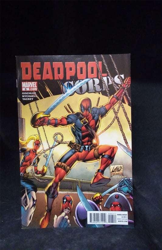 Deadpool Corps #6 2010 Marvel Comics Comic Book