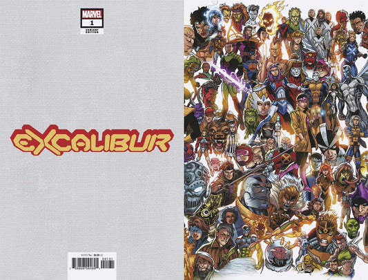 Excalibur #1 (Bagley Every Mutant Ever Var Dx) Marvel Comics Comic Book