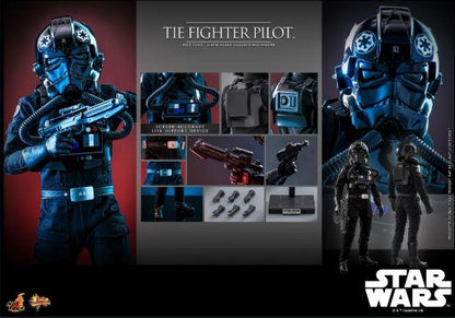 TIE Fighter Pilot Sixth Scale Figure - Episode IV A New Hope - Movie Masterpiece Series By Hot Toys