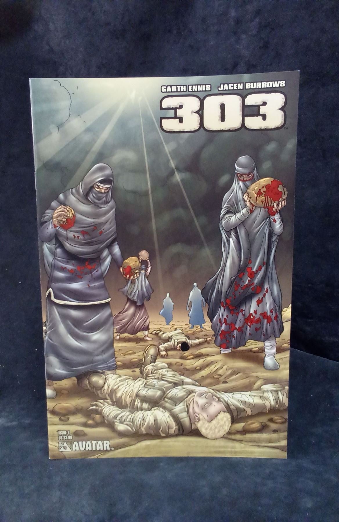 Garth Ennis' 303 #3 Cover B 2005 Avatar Press Comic Book