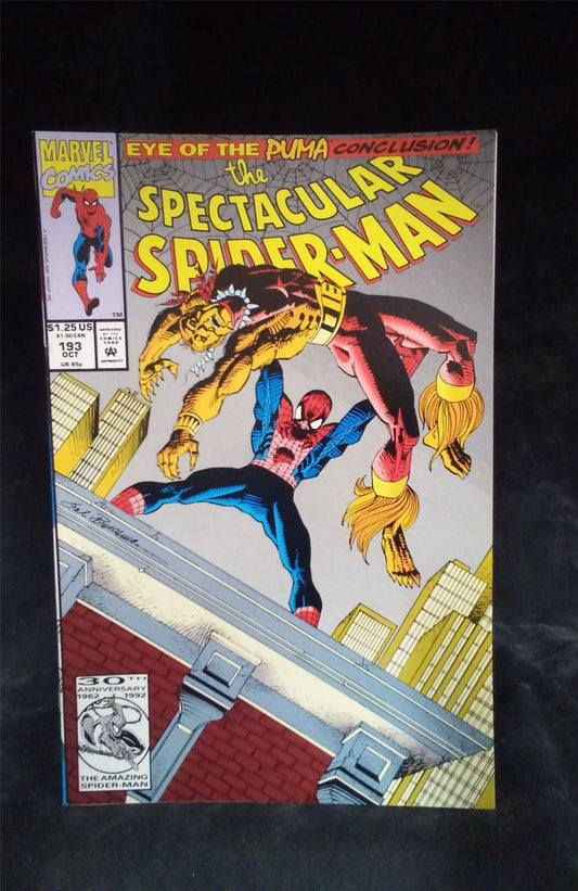 The Spectacular Spider-Man #193 1992 Marvel Comics Comic Book