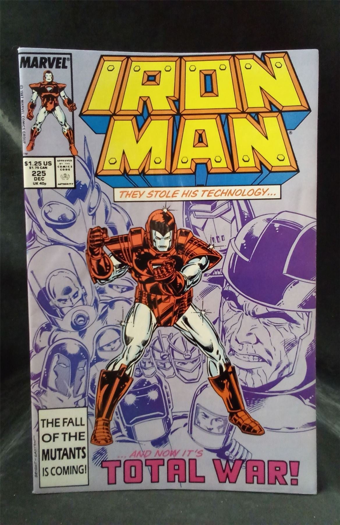 Iron Man #225 1987 Marvel Comics Comic Book