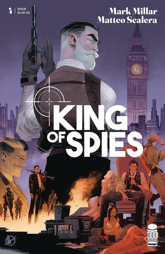 King Of Spies #4 (Cvr A Scalera) Image Comics Comic Book 2022