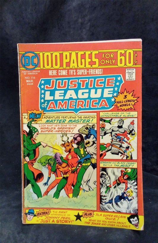 Justice League of America #116 1975 DC Comics Comic Book