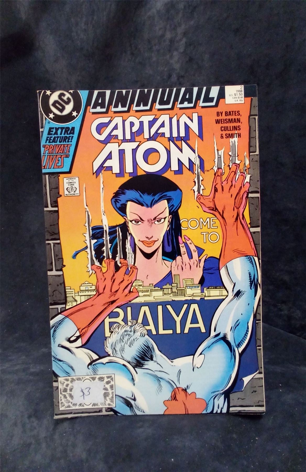 Captain Atom Annual #2 1988 DC Comics Comic Book