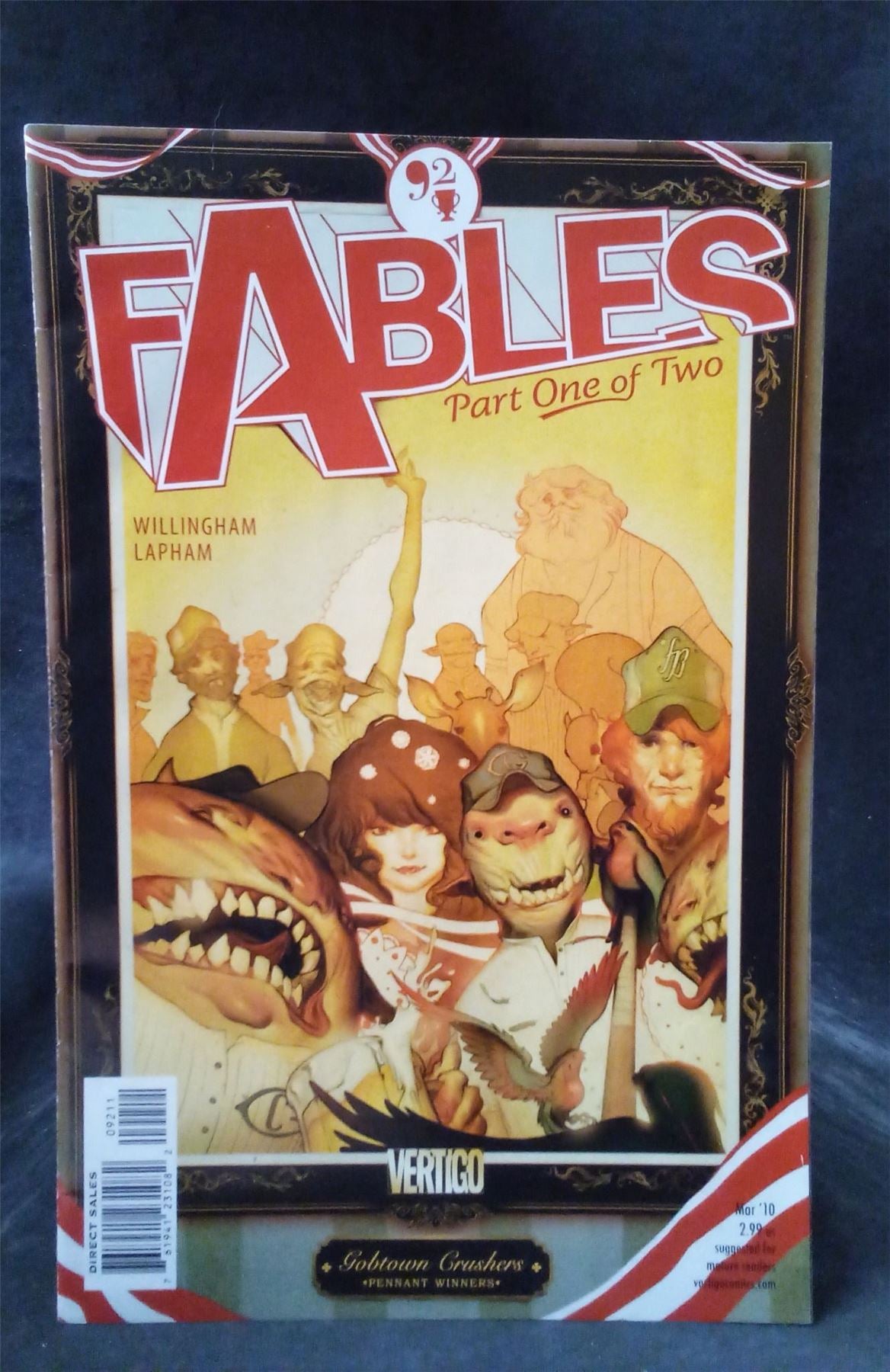 Fables #92 2010 Vertigo Comics Comic Book
