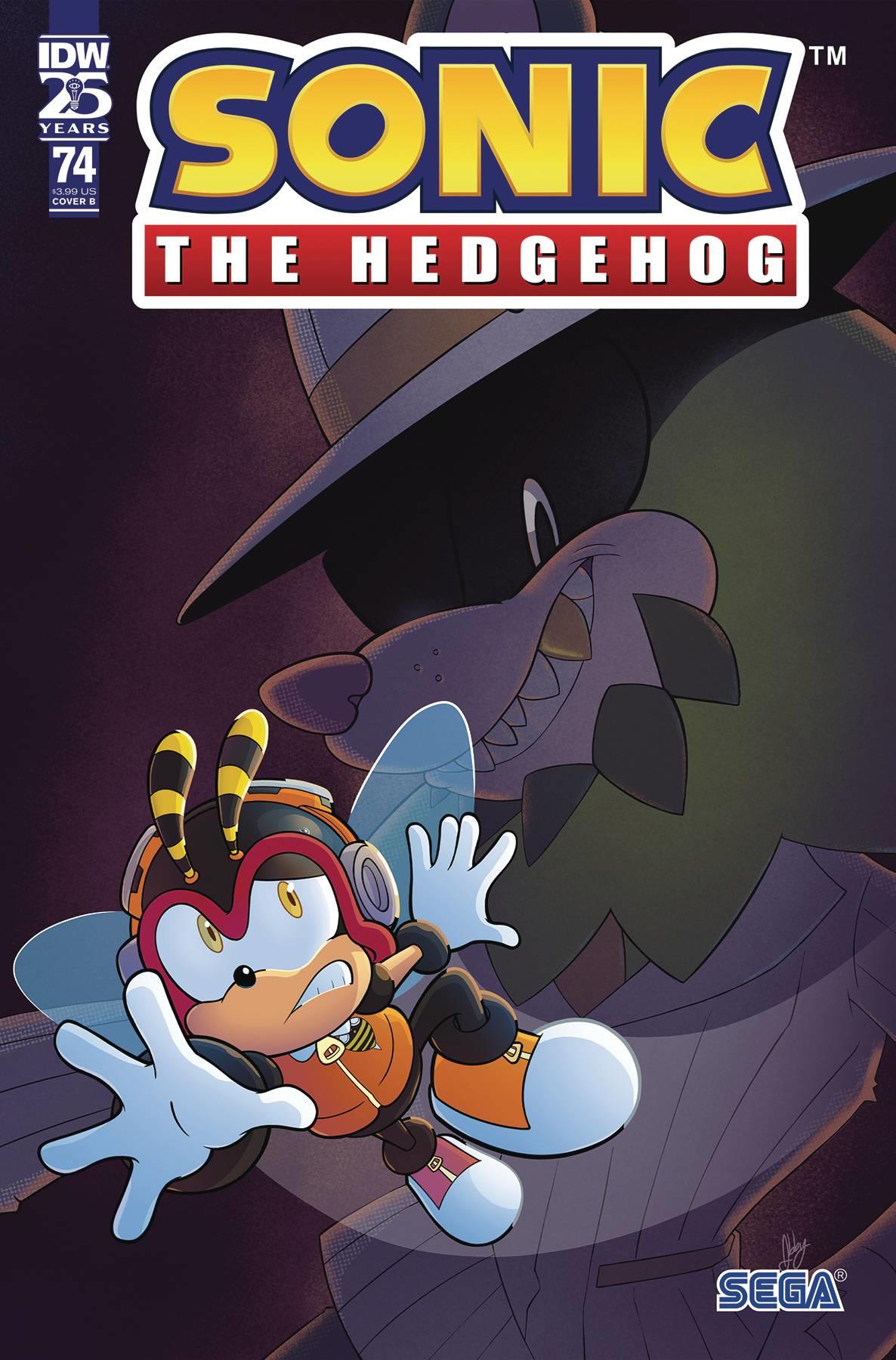 Sonic The Hedgehog #74 Cvr B Bulmer Idw-prh Comic Book