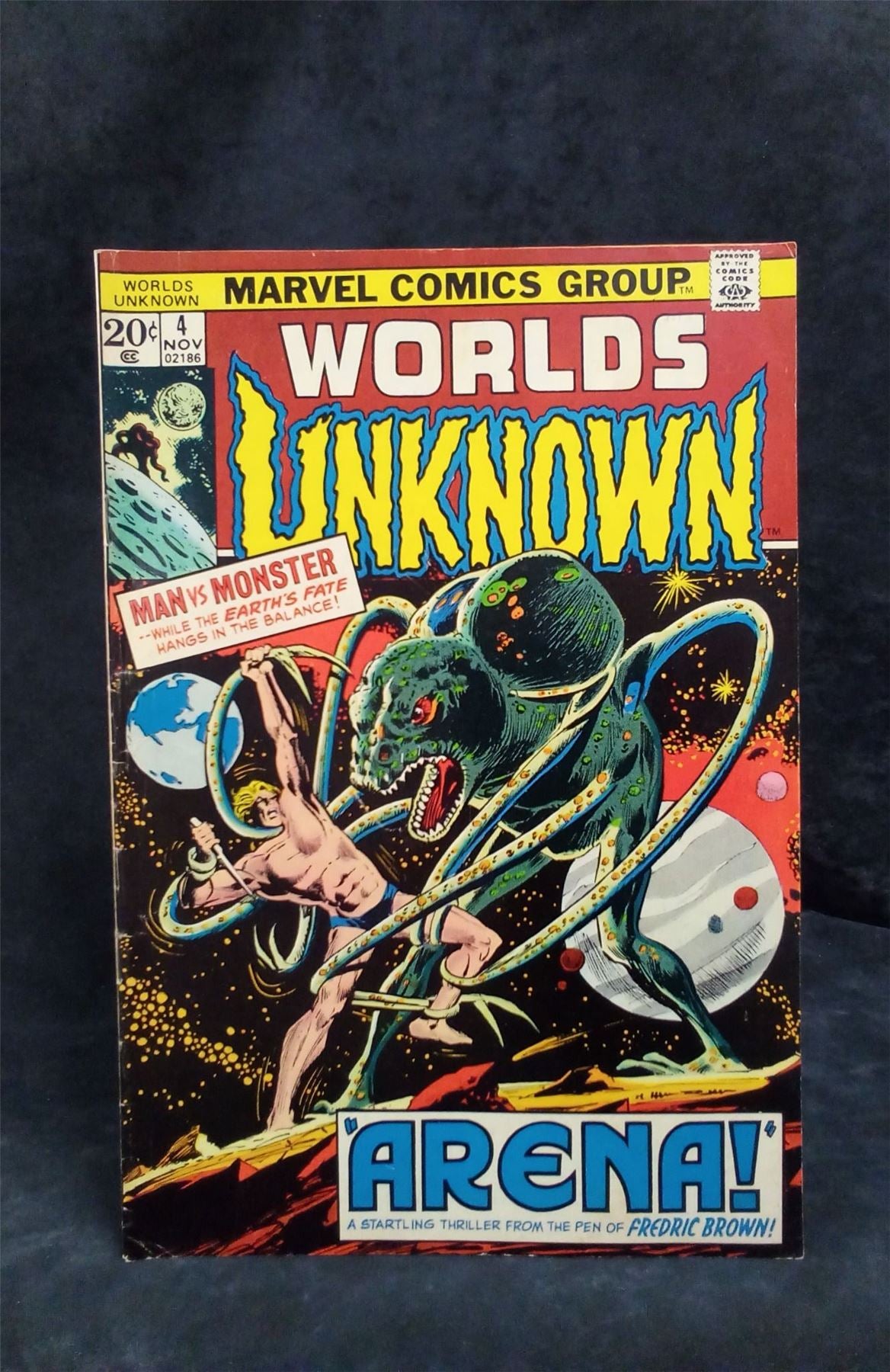 Worlds Unknown #4 1973 Marvel Comics Comic Book