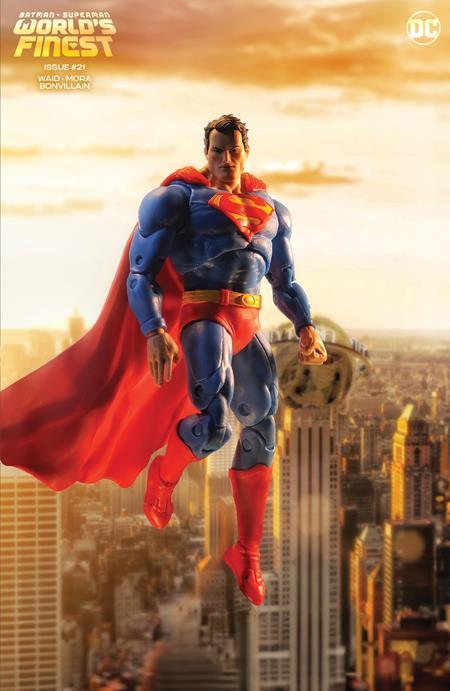Batman Superman Worlds Finest #21 Cvr D Hush Superman Mcfarlane Toys Action Figure Card Stock Var DC Comics Comic Book