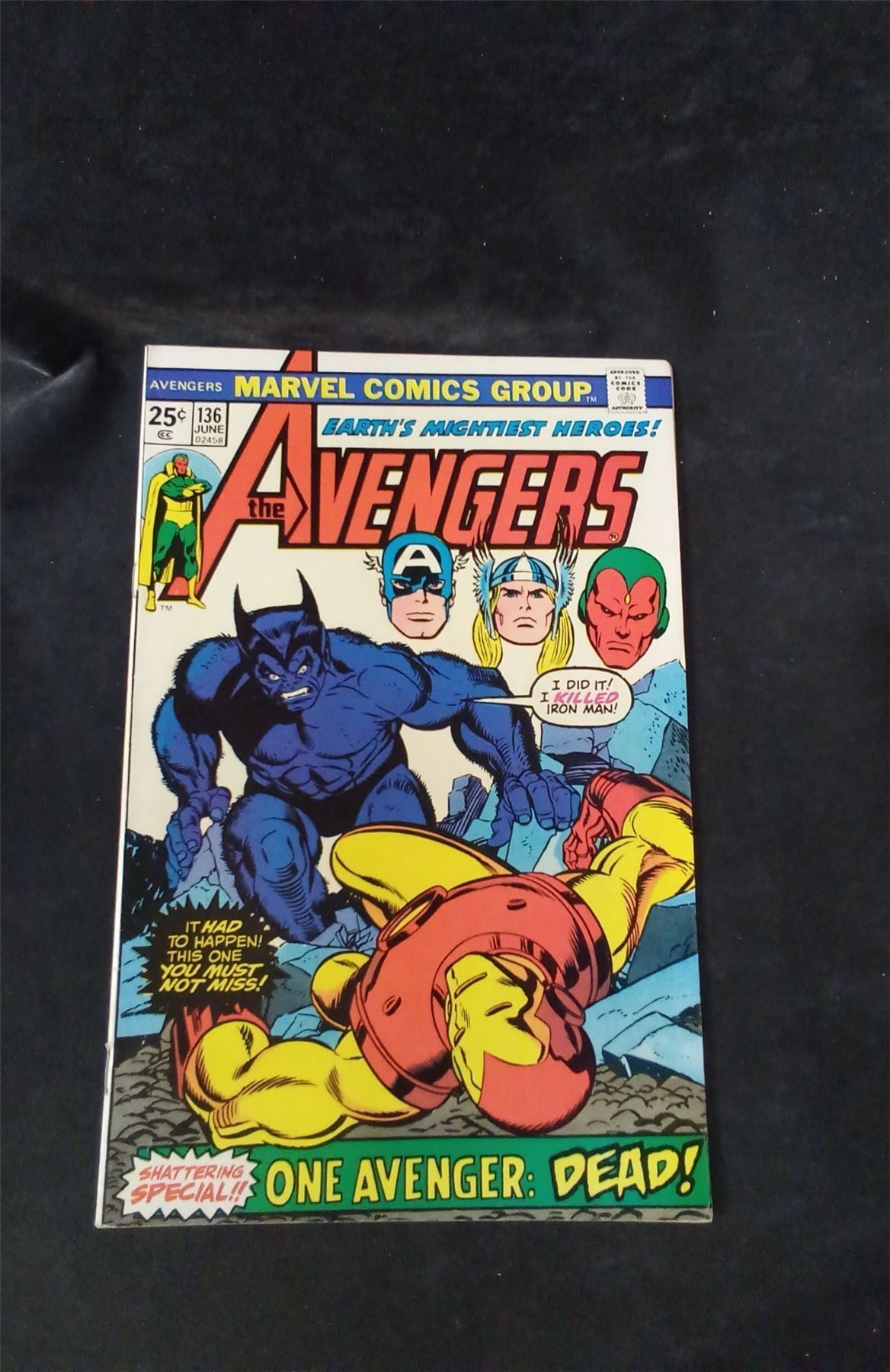 Avengers #136  Marvel Comics Comic Book