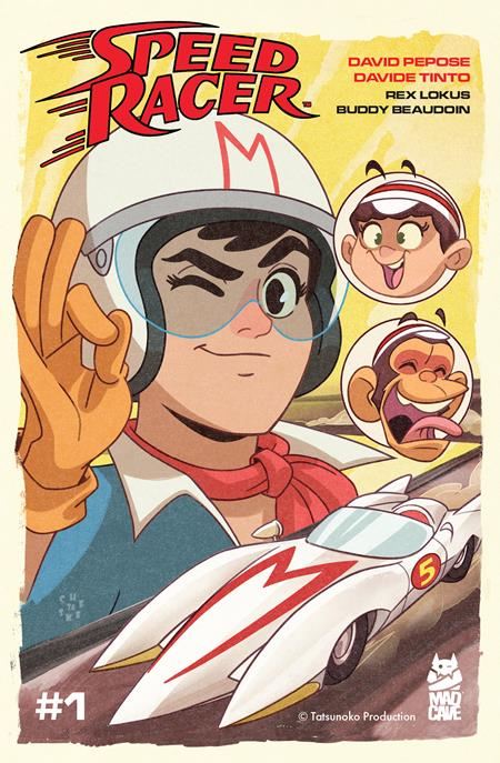 Speed Racer #1 Cvr B Sean Galloway Retro Manga Var Mad Cave Studios Comic Book