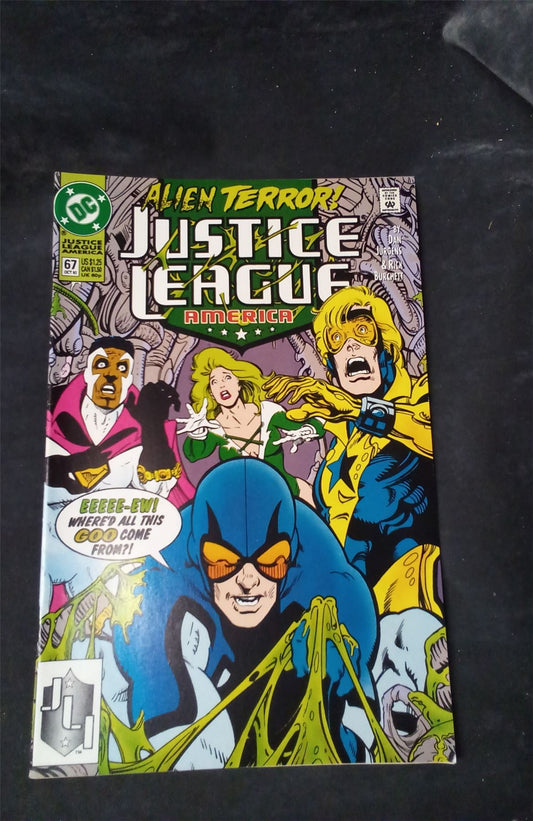 Justice League America #67 Direct Edition 1992 dc-comics Comic Book dc-comics Comic Book