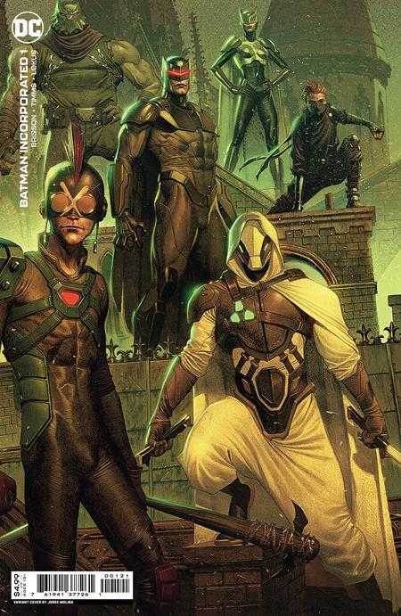 Batman Incorporated #1 Cvr B Jorge Molina Card Stock Var DC Comics Comic Book
