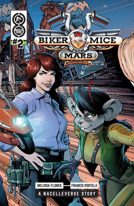 Biker Mice From Mars #2 (of 3) Cvr A Dustin Weaver Oni Press Comic Book