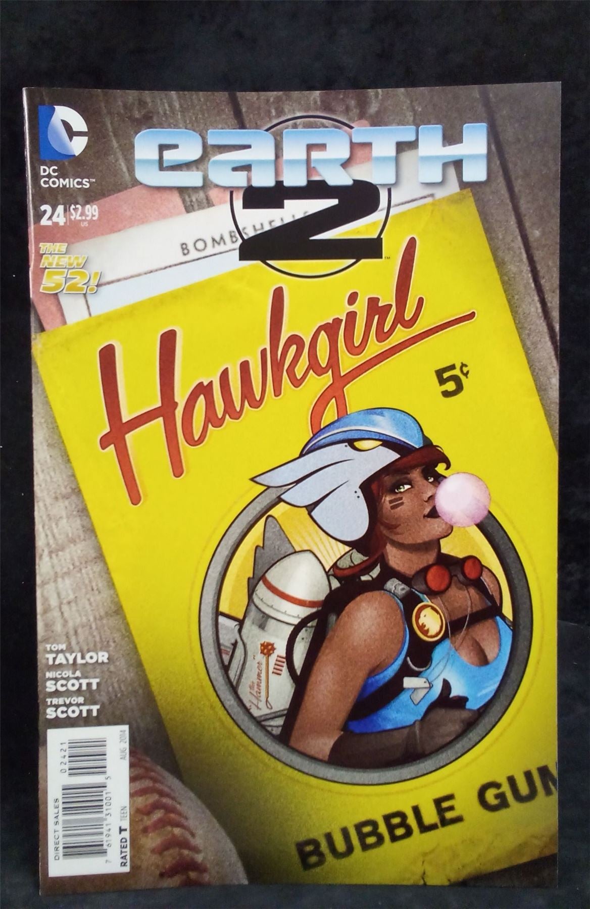 Earth 2 #24 Variant Cover 2014 DC Comics Comic Book