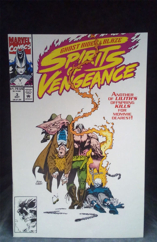 Ghost Rider/Blaze: Spirits of Vengeance #3 1992 Marvel Comics Comic Book