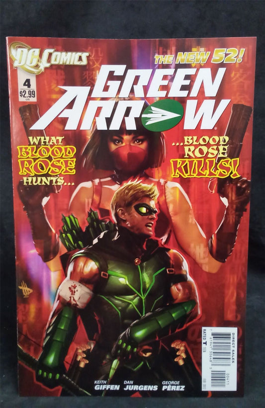 Green Arrow #4 2012 DC Comics Comic Book