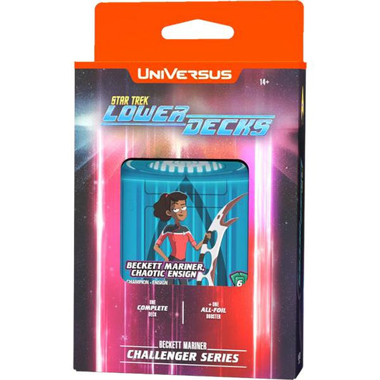 UniVersus CCG Challenger Series Star Trek Lower Decks Beckett Mariner By Jasco