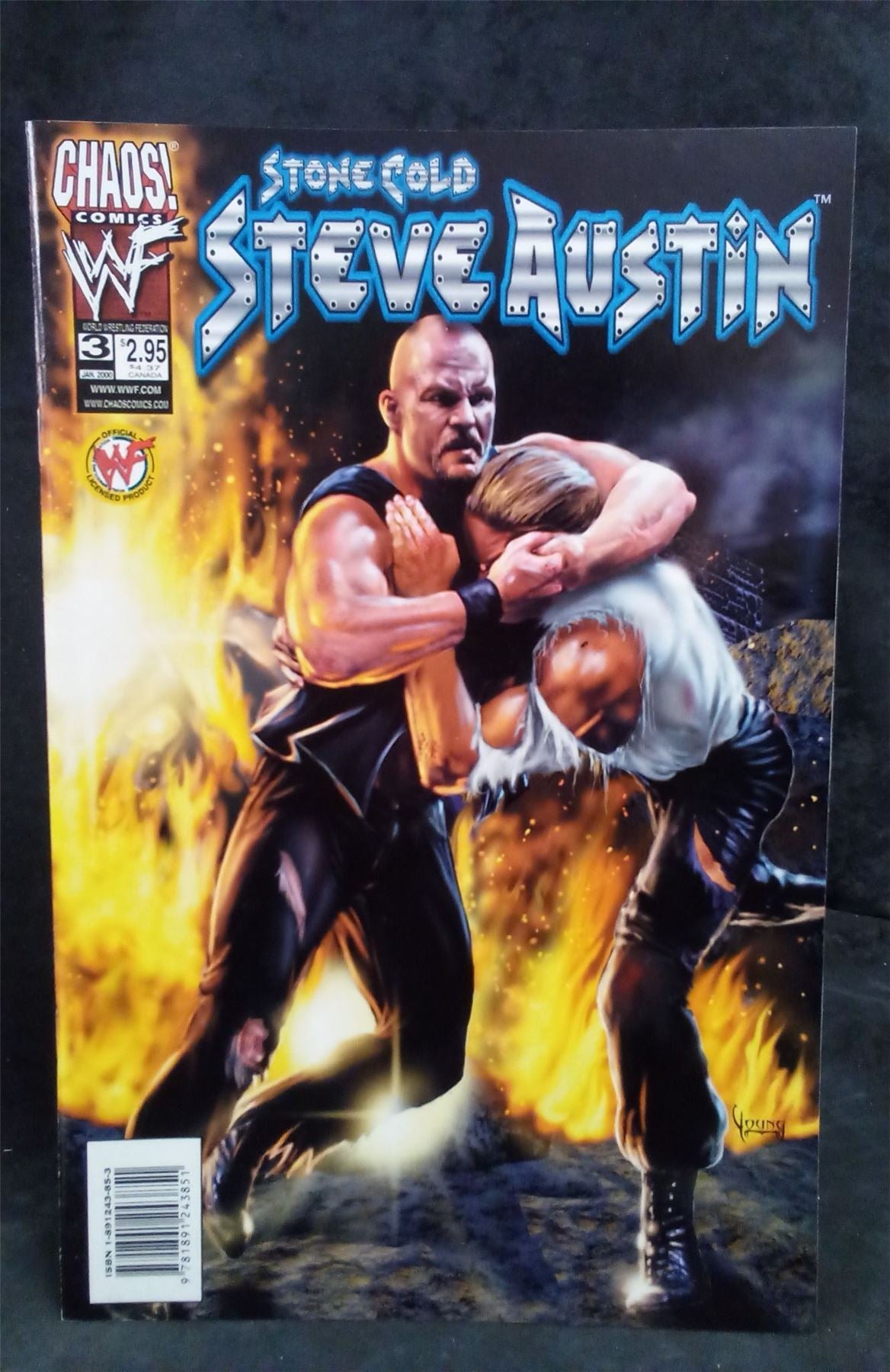 Stone Cold Steve Austin #3 1999 Chaos Comics Comic Book