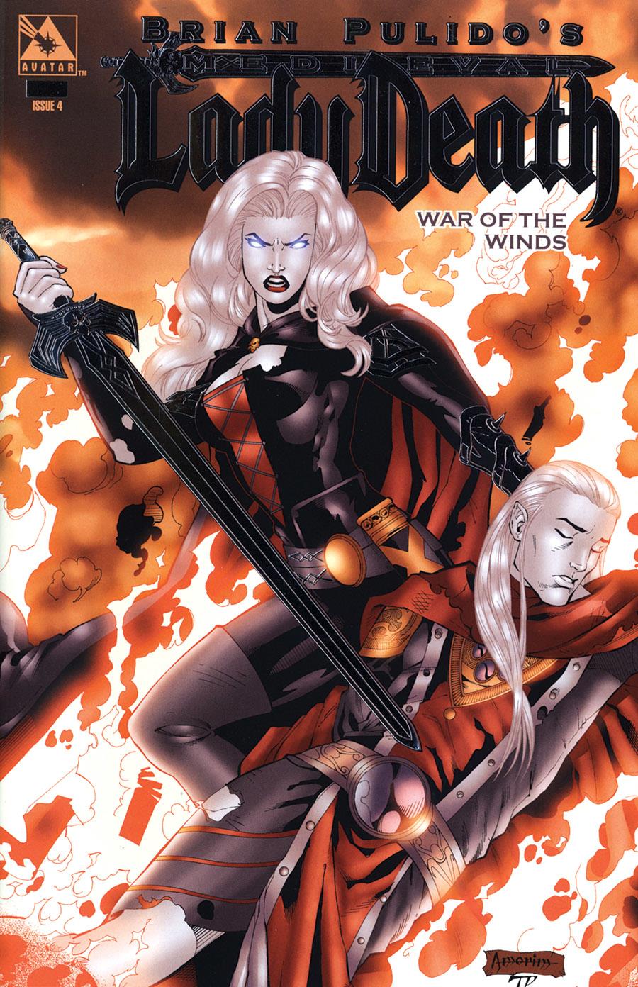 Medieval Lady Death Platinum C Bag Set (5ct)  Boundless Comics Comic Book