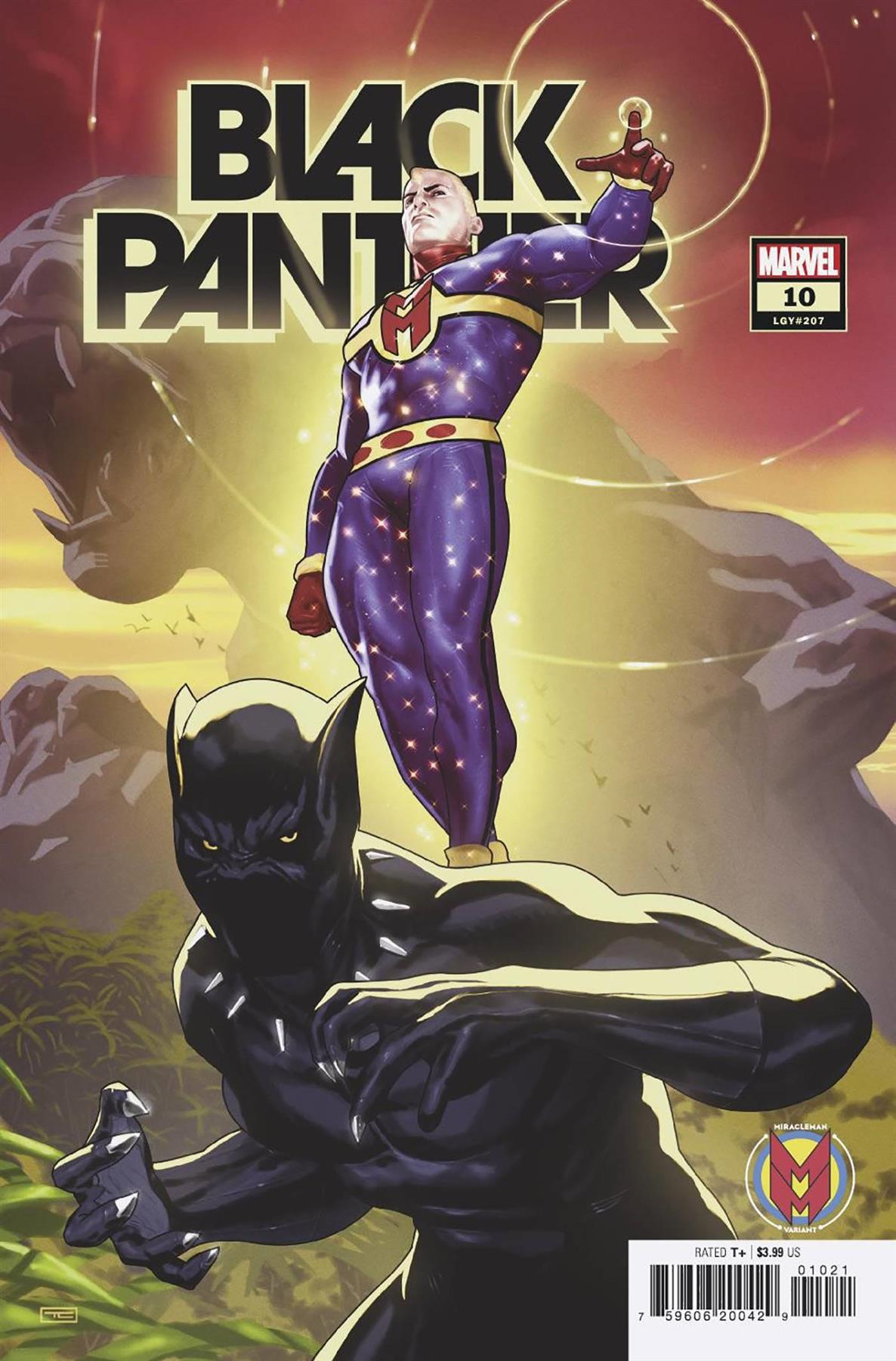 Black Panther #10 Clarke Miracleman Var (Clarke Miracleman Var) Marvel Prh Comic Book 2022