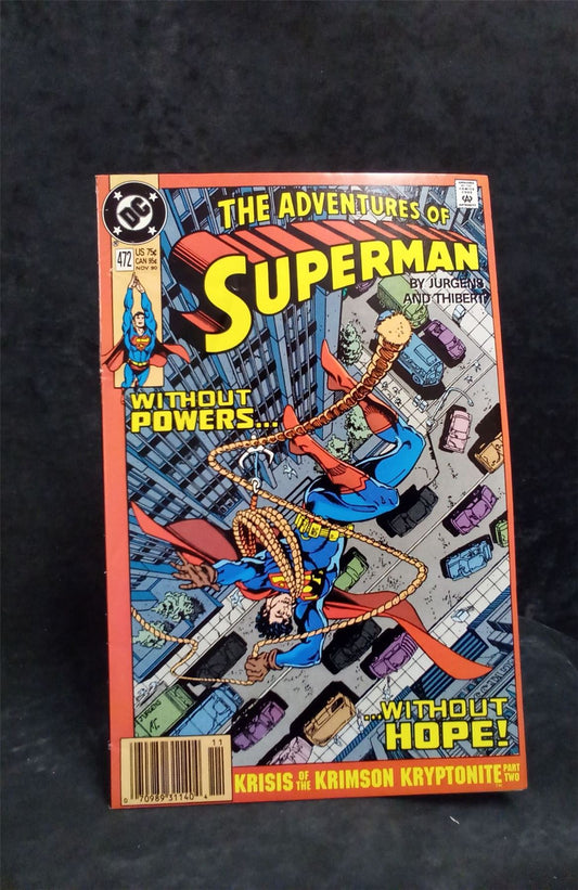 Adventures of Superman #472 1990 DC Comics Comic Book