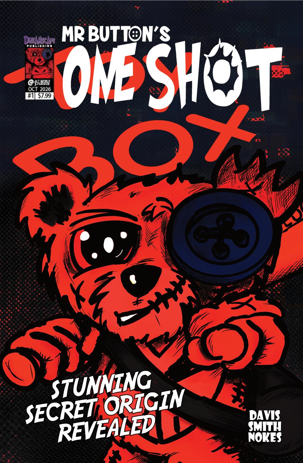 Mr Button's One Shot Altworld Studios & Dreamscape Publishing Comic Book
