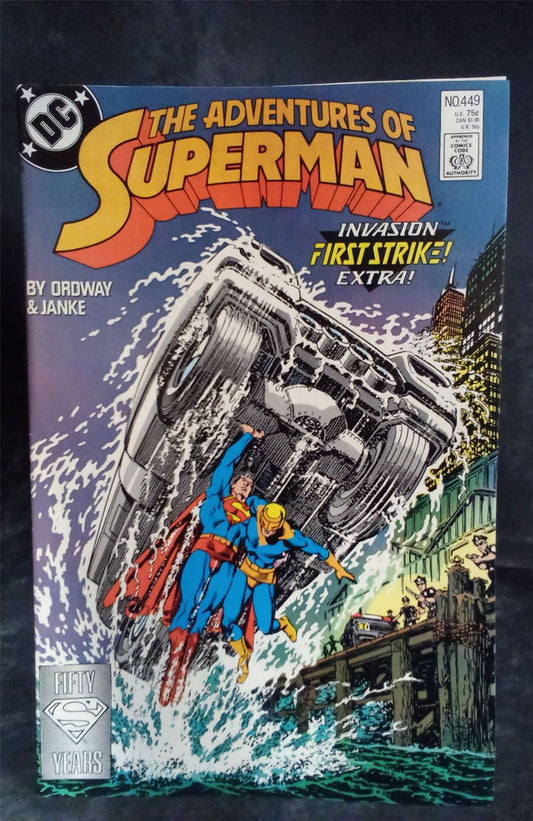 Adventures of Superman #449 1988 DC Comics Comic Book