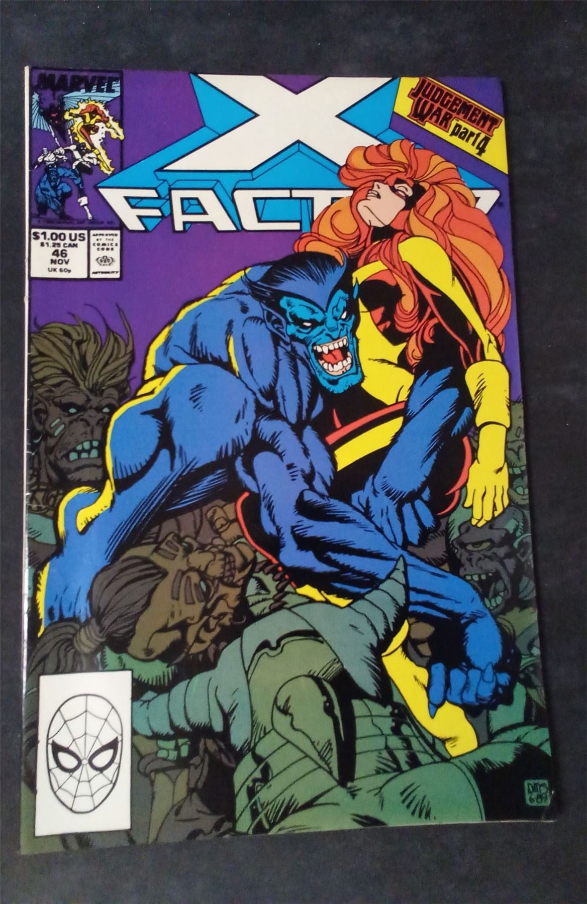 X-Factor #46 1989 marvel Comic Book