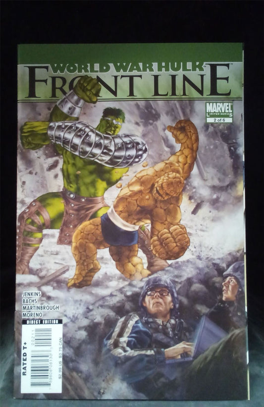 World War Hulk: Front Line #2 2007 Marvel Comics Comic Book