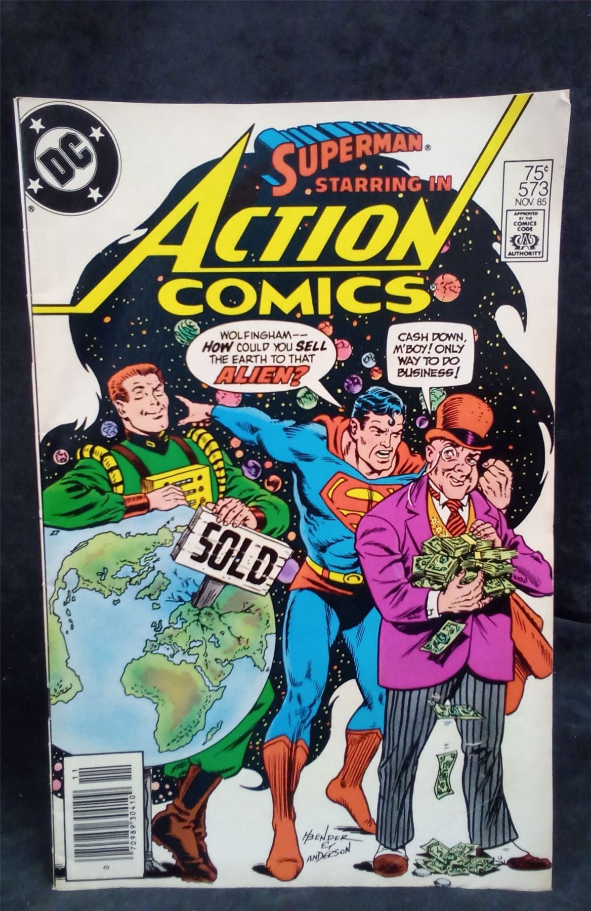 Action Comics #573 1985 DC Comics Comic Book