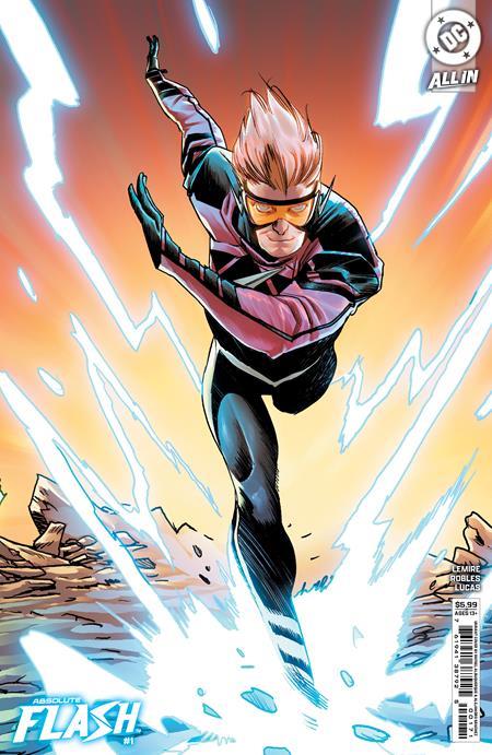 Absolute Flash #1 Cvr D Rafael Albuquerque Connecting Card Stock Var  DC Comics Comic Book