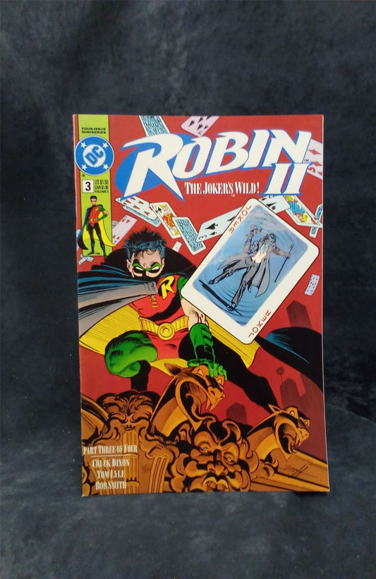 Robin II: The Joker's Wild! #3 Rooftop Cover 1991 DC Comics Comic Book