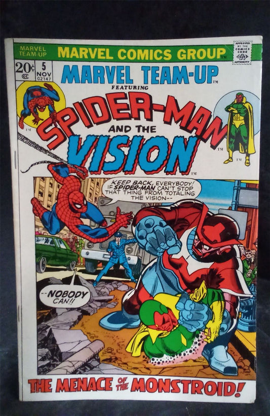 Marvel Comics Team-Up #5 1972 Marvel Comics Comic Book