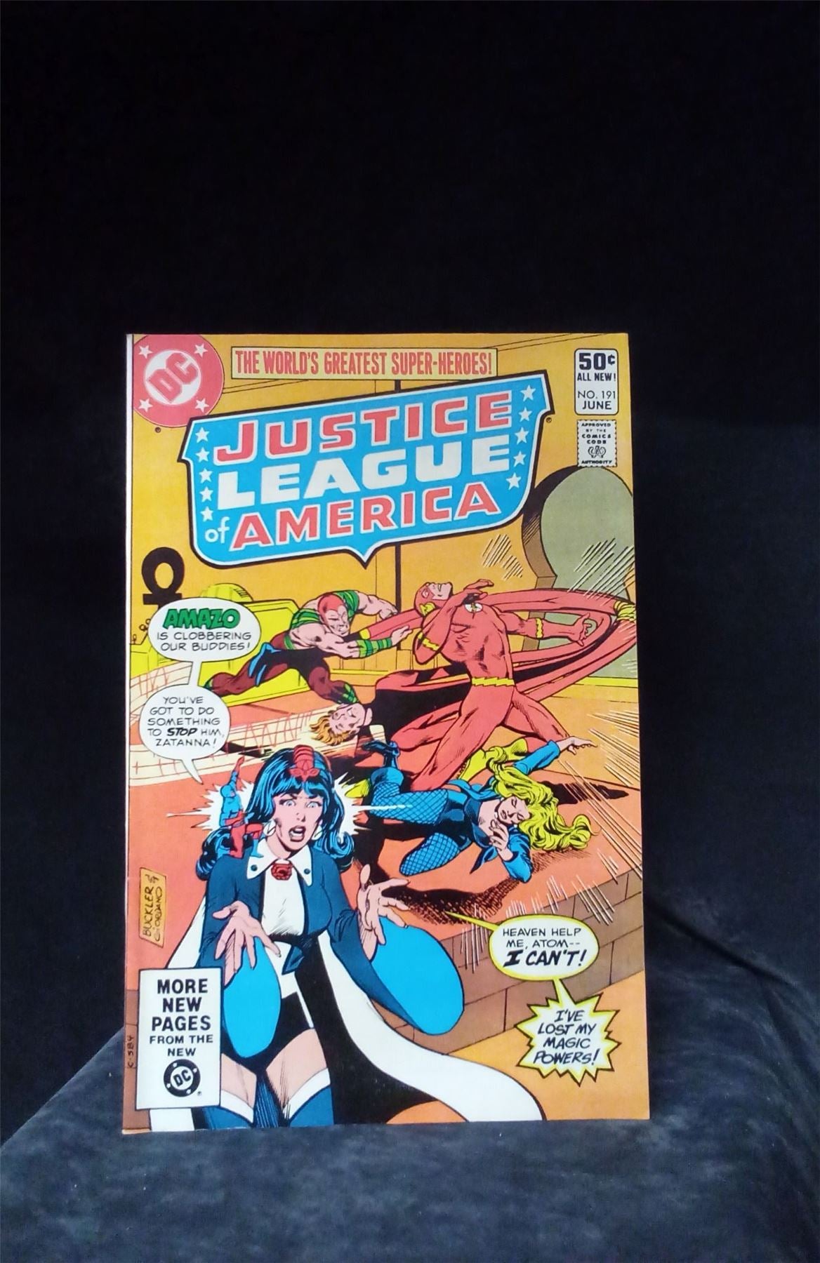 Justice League of America #191 1981 DC Comics Comic Book