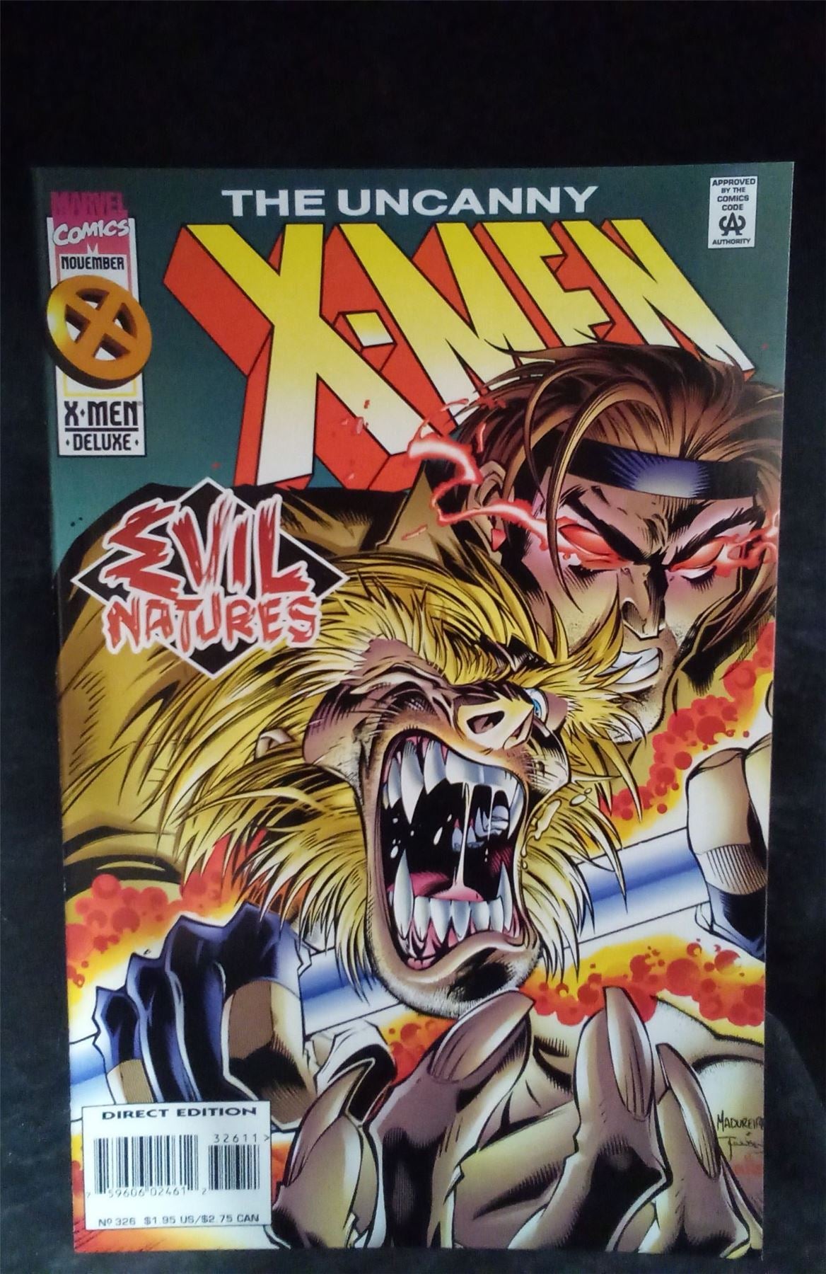 The Uncanny X-Men #326 1995 Marvel Comics Comic Book
