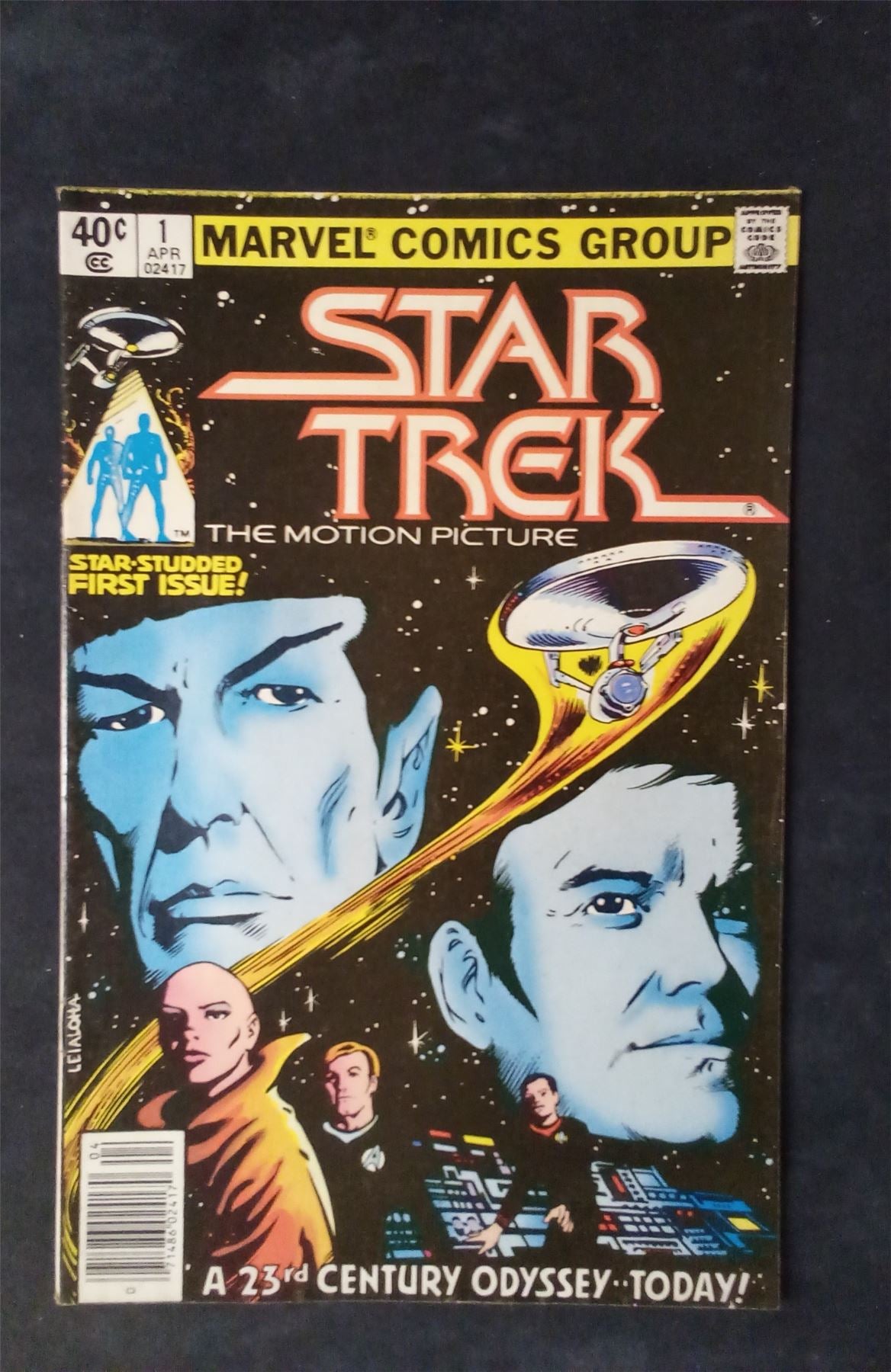 Star Trek #1 Newsstand Edition 1980 marvel Comic Book