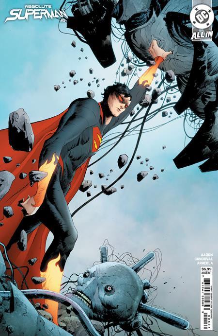 Absolute Superman #5 Cvr C Jae Lee Card Stock Var  DC Comics Comic Book
