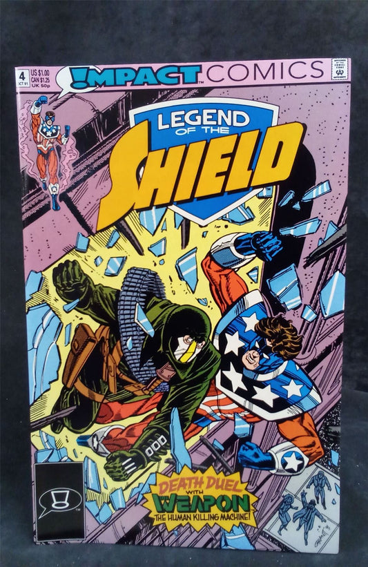 Legend of the Shield #4 1991 DC Comics Comic Book