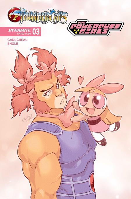 Thundercats Powerpuff Girls #3 Cvr C Emilio Pilliu Stone Var DYNAMITE Entertainment Comic Book
