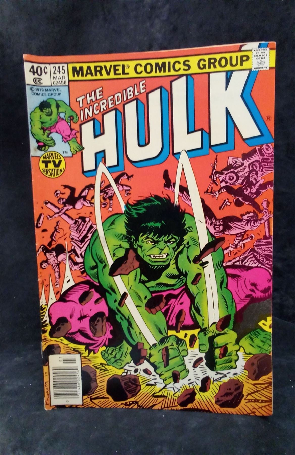 The Incredible Hulk #245 1980 Marvel Comics Comic Book