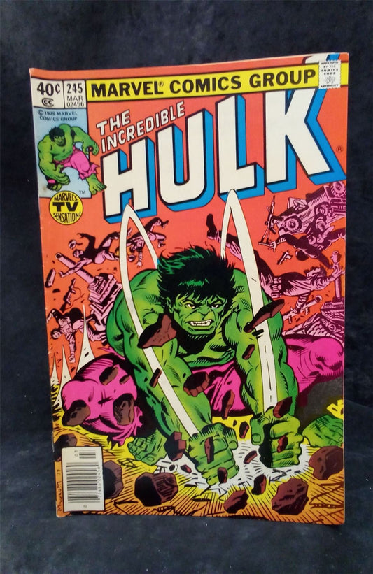 The Incredible Hulk #245 1980 Marvel Comics Comic Book